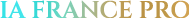 Logo d'IA France Pro en toutes lettres